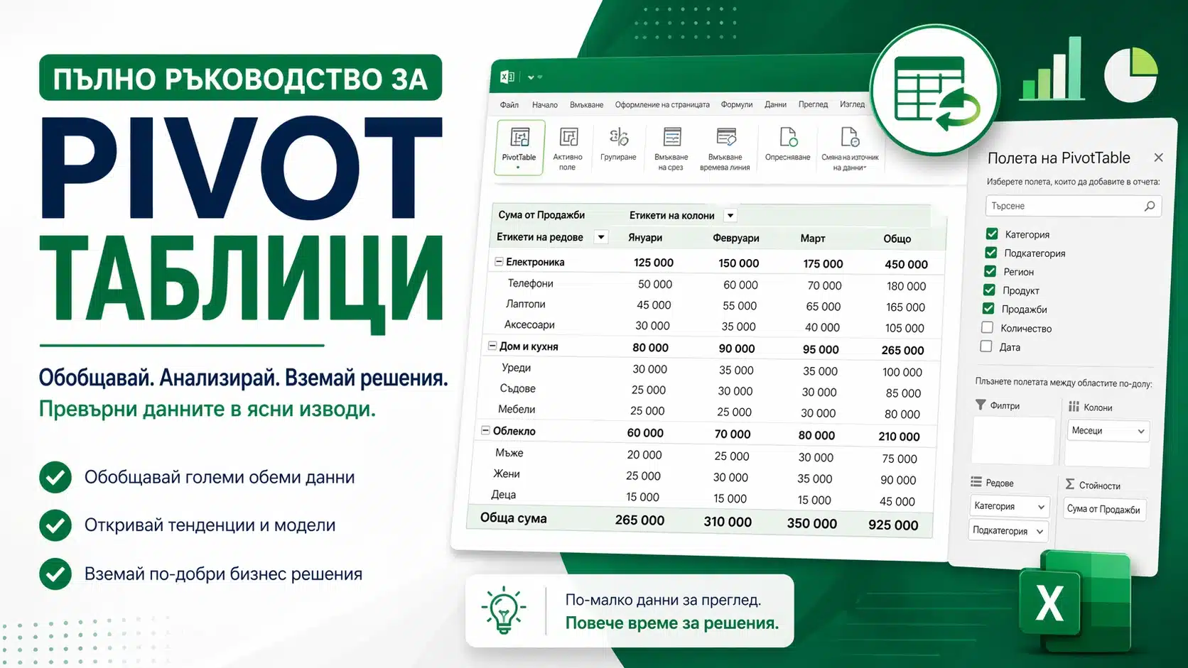 pivot таблица excel пример